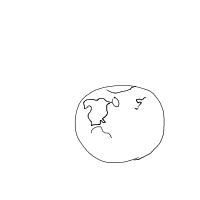 meteor approaching earth drawing by guest-21ml3lrs0 in Artbitrator