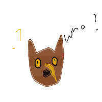 confused owl drawing by guest-sk6r04a2y in Artbitrator