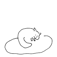 sleeping cat drawing by guest-e0ghzuqod in Artbitrator