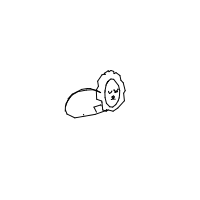 sleeping lion drawing by guest-ny0432iho in Artbitrator