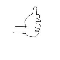 thumbs up drawing by guest-92aocbr0p in Artbitrator