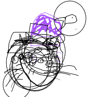 a cat with a hat dreaming about fish with a thought bubble drawing by player-16o6t2jmh in Artbitrator