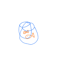 fish in bowl drawing by edier in Artbitrator