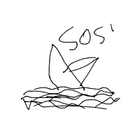 sinking ship drawing by rhaspodic_artist in Artbitrator