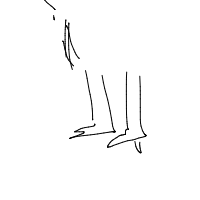 cold feet drawing by rhaspodic_artist in Artbitrator