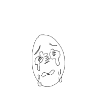 sad face drawing by guest-85ssa0jss in Artbitrator
