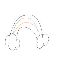 rainbow drawing by guest-85ssa0jss in Artbitrator