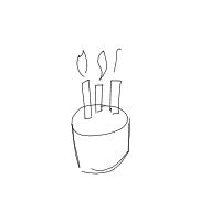 birthday cake drawing by guest-85ssa0jss in Artbitrator