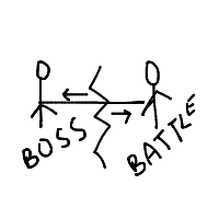 epic boss battle drawing by guest-dhx212rrd in Artbitrator