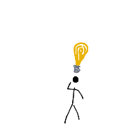 light bulb moment drawing by guest-91vt20dbt in Artbitrator