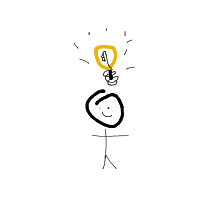 light bulb moment drawing by guest-91vt20dbt in Artbitrator