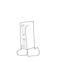 break a leg drawing by bigboy2000infinitemoneyultimateglitchupdated2007 in Artbitrator