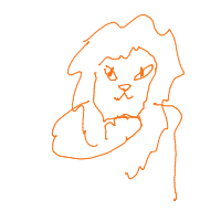 proud lion drawing by kakipupi in Artbitrator