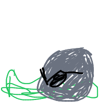 rock with sunglasses drawing by guest-nai9ga7zb in Artbitrator