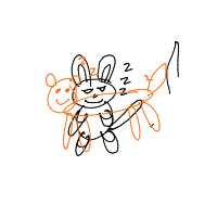 sleepy dog drawing by hhoughn in Artbitrator