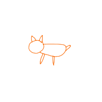 fox drawing by hhoughn in Artbitrator