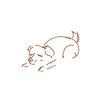sleepy dog drawing by guest-b5piq66tx in Artbitrator