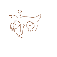 confused owl drawing by guest-b5piq66tx in Artbitrator