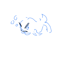 grumpy fish drawing by guest-b5piq66tx in Artbitrator