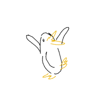excited penguin drawing by guest-b5piq66tx in Artbitrator