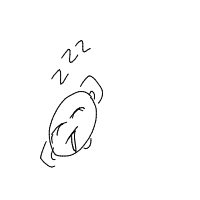sleeping drawing by hmmm in Artbitrator