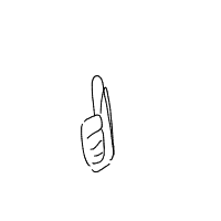thumbs up drawing by hmmm in Artbitrator