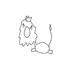 proud lion drawing by guest-v3dh3r4j0 in Artbitrator