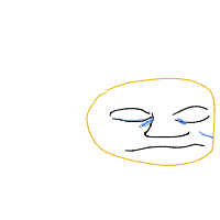 sad face drawing by guest-zykvg559i in Artbitrator