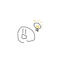 light bulb moment drawing by yole in Artbitrator