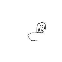 grumpy dog drawing by aamink7731 in Artbitrator