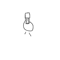 light bulb moment drawing by guest-r25gf539y in Artbitrator