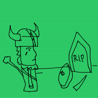 viking funeral drawing by guest-r25gf539y in Artbitrator