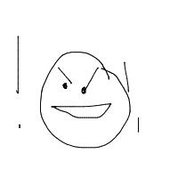 angry face drawing by meri34tuncer in Artbitrator