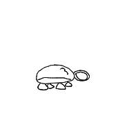 turtle with glasses drawing by guest-453udyo1t in Artbitrator
