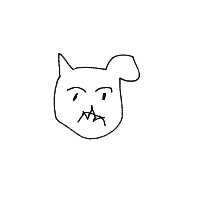 grumpy dog drawing by guest-rlpwf3ifm in Artbitrator