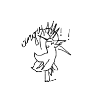 angry bird drawing by guest-q7b8c8c6t in Artbitrator