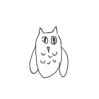 confused owl drawing by guest-q7b8c8c6t in Artbitrator