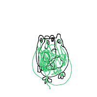 happy frog drawing by guest-q7b8c8c6t in Artbitrator
