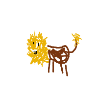 proud lion drawing by guest-q7b8c8c6t in Artbitrator
