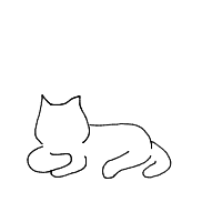 sleeping cat drawing by guest-ntw806c88 in Artbitrator