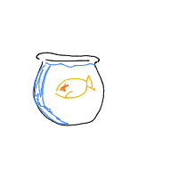 grumpy fish drawing by guest-ntw806c88 in Artbitrator