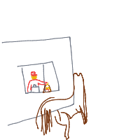 medieval knight at drive-thru drawing by guest-tlk76l3cl in Artbitrator