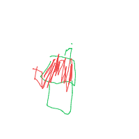 house with chimney drawing by injeolmi in Artbitrator