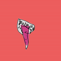 tip of tongue drawing by injeolmi in Artbitrator