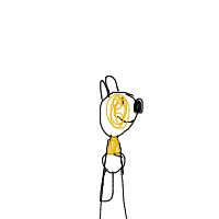 giraffe with scarf drawing by guest-h3xxv88md in Artbitrator