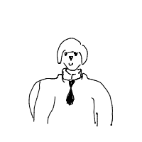 dog in costume drawing by bagr3l in Artbitrator