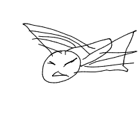 angry bird drawing by mateusbcb in Artbitrator