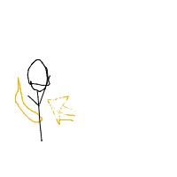 slipping on banana peel drawing by guest-8u90km862 in Artbitrator