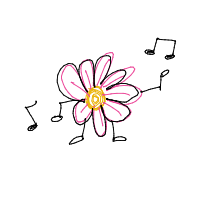 flower dancing drawing by _acidflowers in Artbitrator