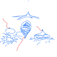 throwing water balloon drawing by guest-iina9rvts in Artbitrator